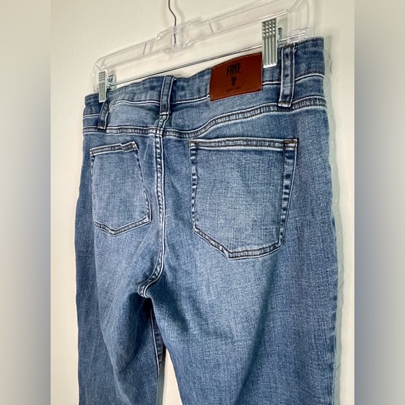 FRYE medium wash high rise slim fit jeans - size 10 - EUC - Picture 7 of 10